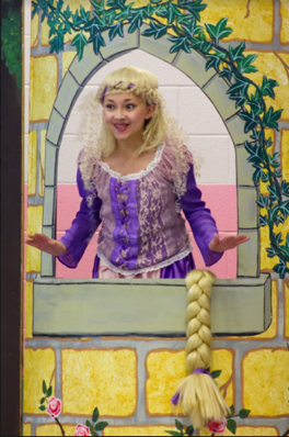 New Mexico Young Actors production
Amelia Sanchez as Rapunzel
